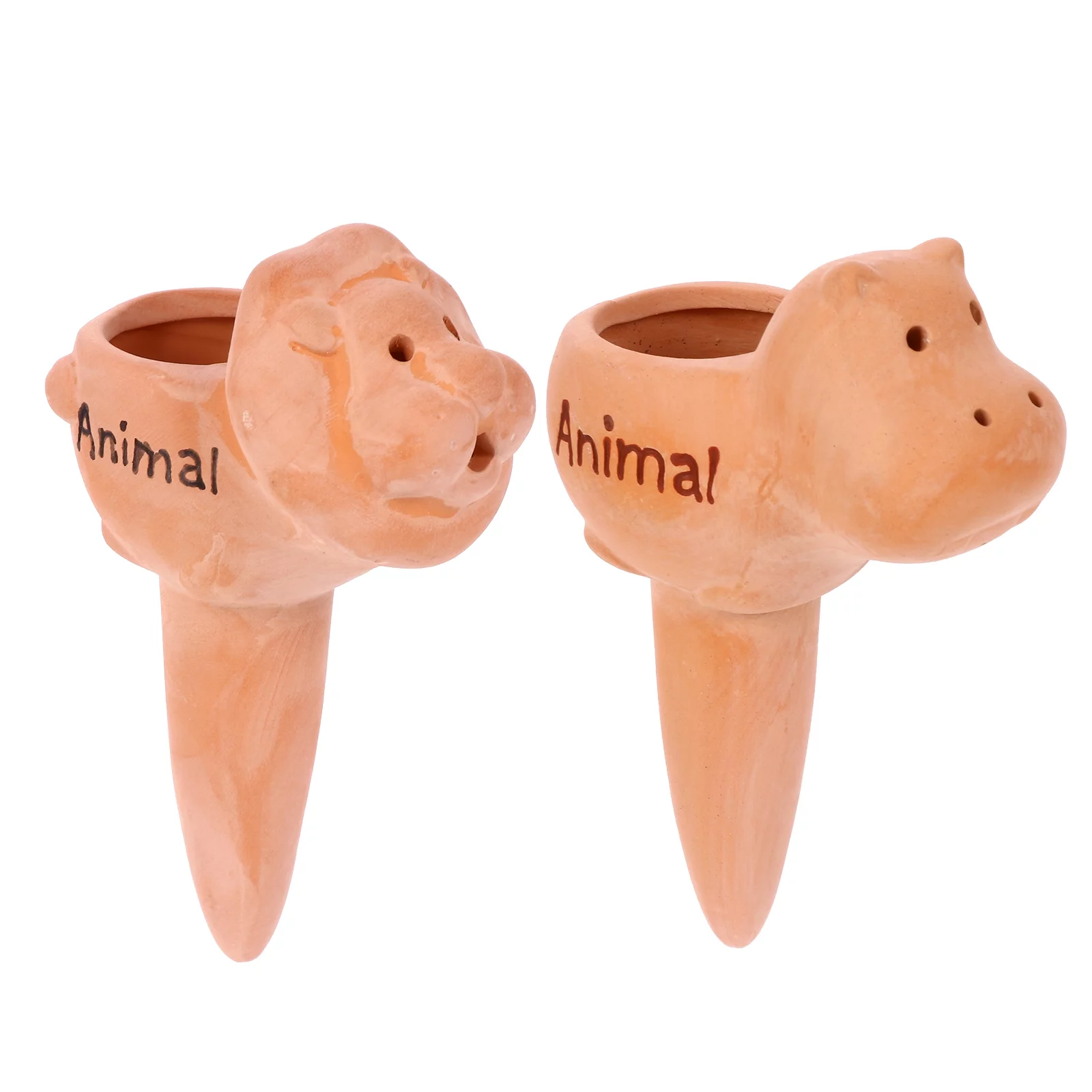 Guichaokj 2pcs Cartoon Self Watering Device Auto Drop Irrigation Water Seepage Device