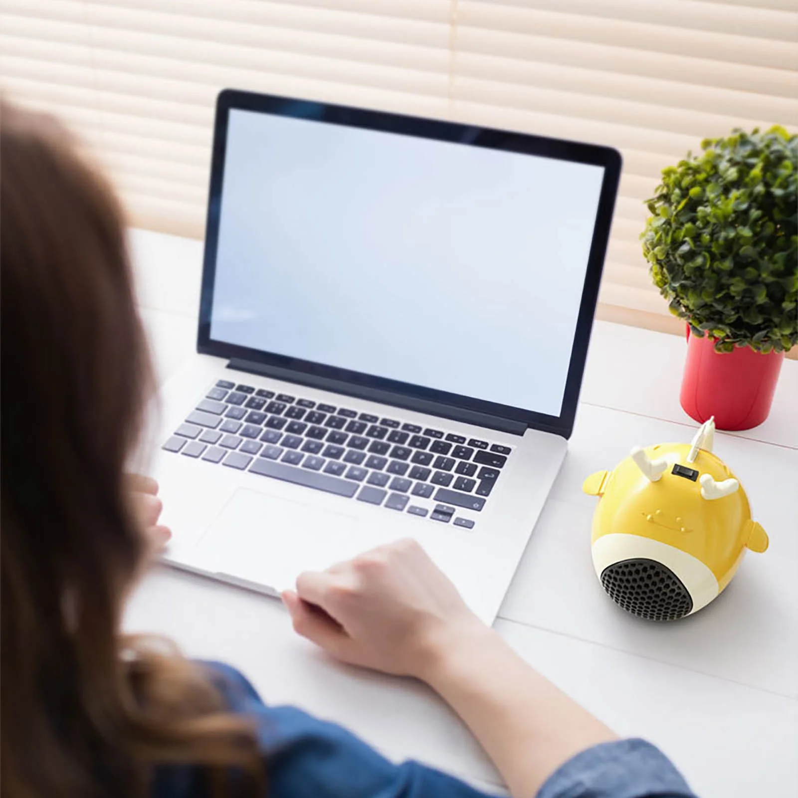 TIIFSWHS Household Air Heater Tabletop Air Heater Fashionable Heater Small Gift Camping Heaters Fireplace Blower Heater for Room with Small Heaters for Indoor