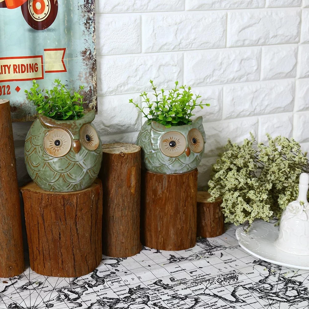 European Style Kiln Glaze Vintage Small Plant Pots Tiny Flower Planter Mini Succulent for Plants