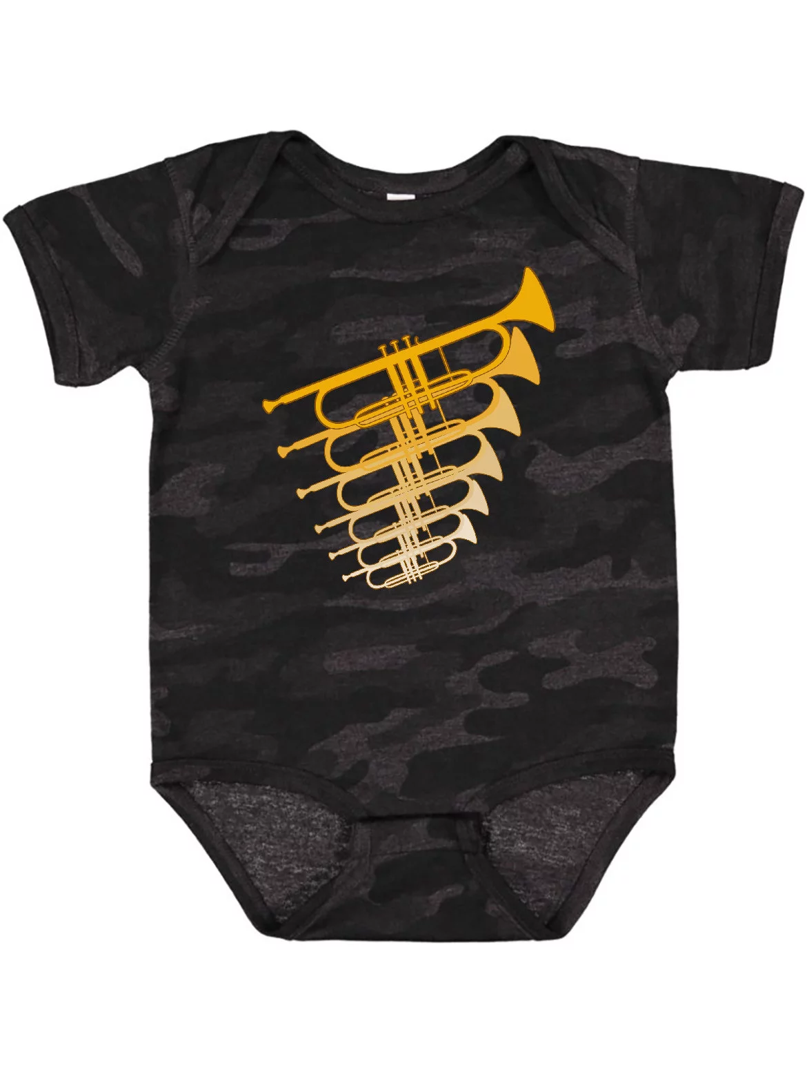 Inktastic Trumpet Line Boys or Girls Baby Bodysuit