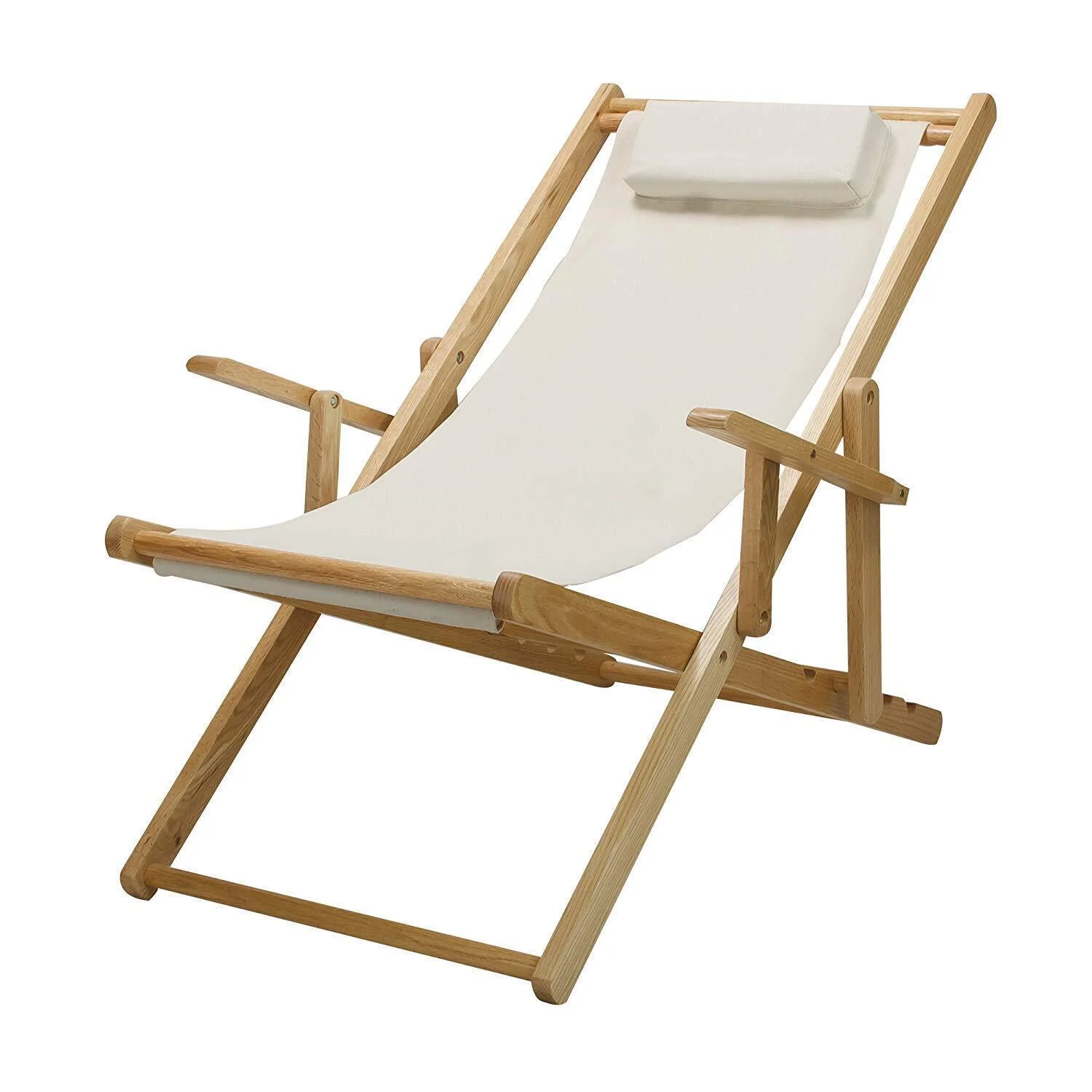 HomeStock's s s sling Chair,Natural Canvas