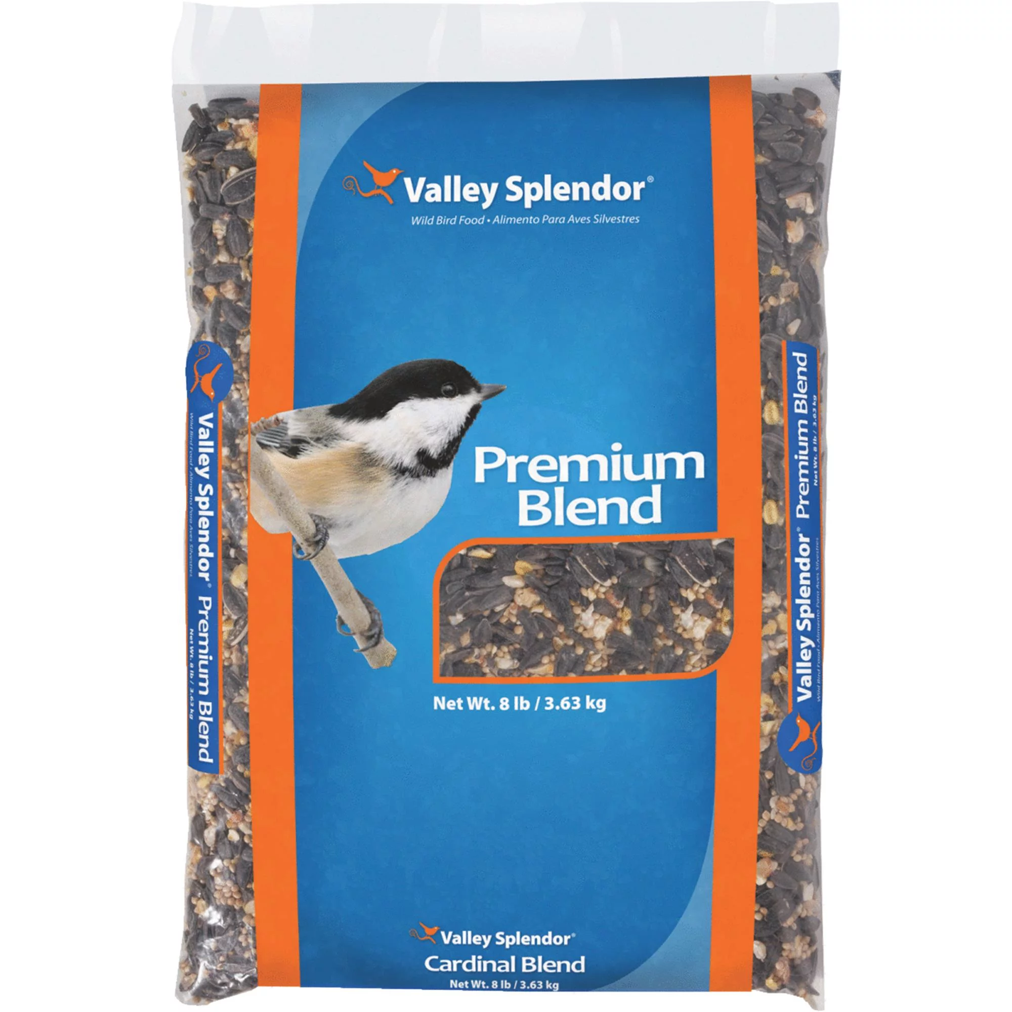 Valley Splendor Assorted Species Sunflower Seeds Wild Bird Food 8 lb