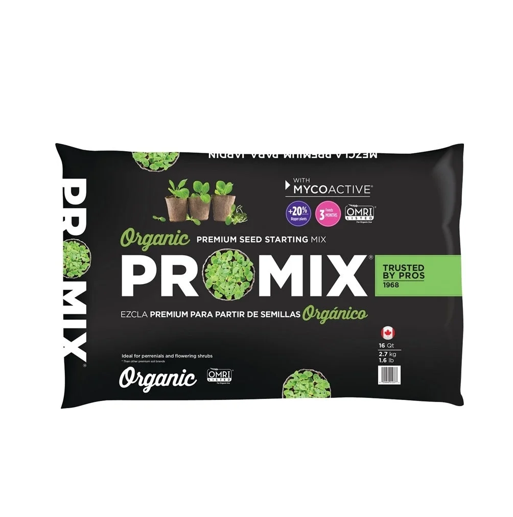 PRO-MIX 1016041RGCE Seed Starting Mix, 16 Quart, Each