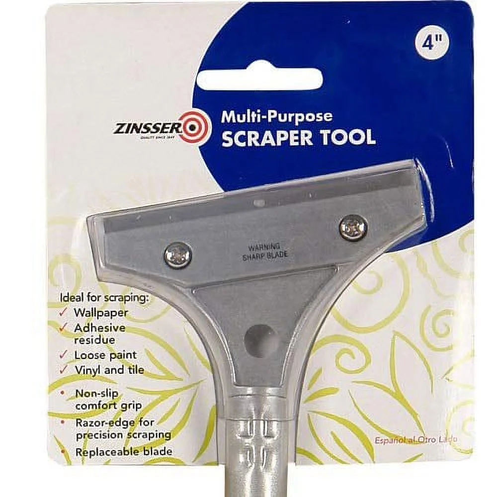 Zinsser Wallpaper Scraper Tool,14 in L,4 in W 98014