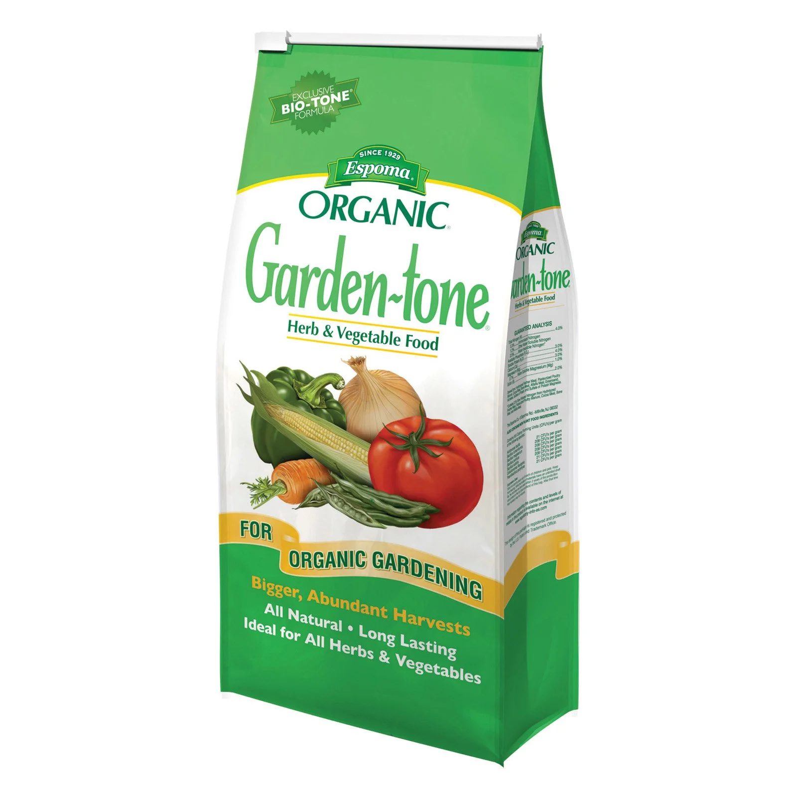 Espoma Organic Garden-Tone for Herbs & Vegetable Food, 18# Bag