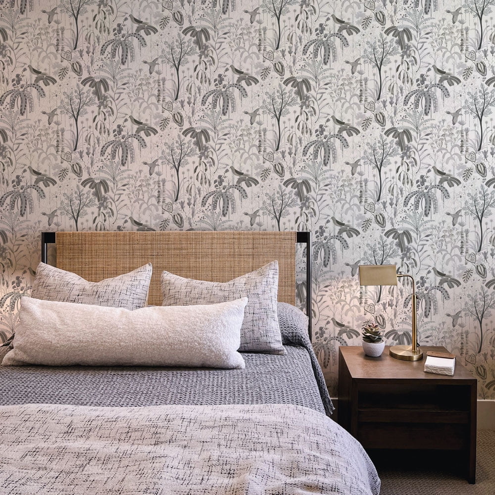 Willow Grey Peel and Stick Wallpaper, 28 sq. ft.