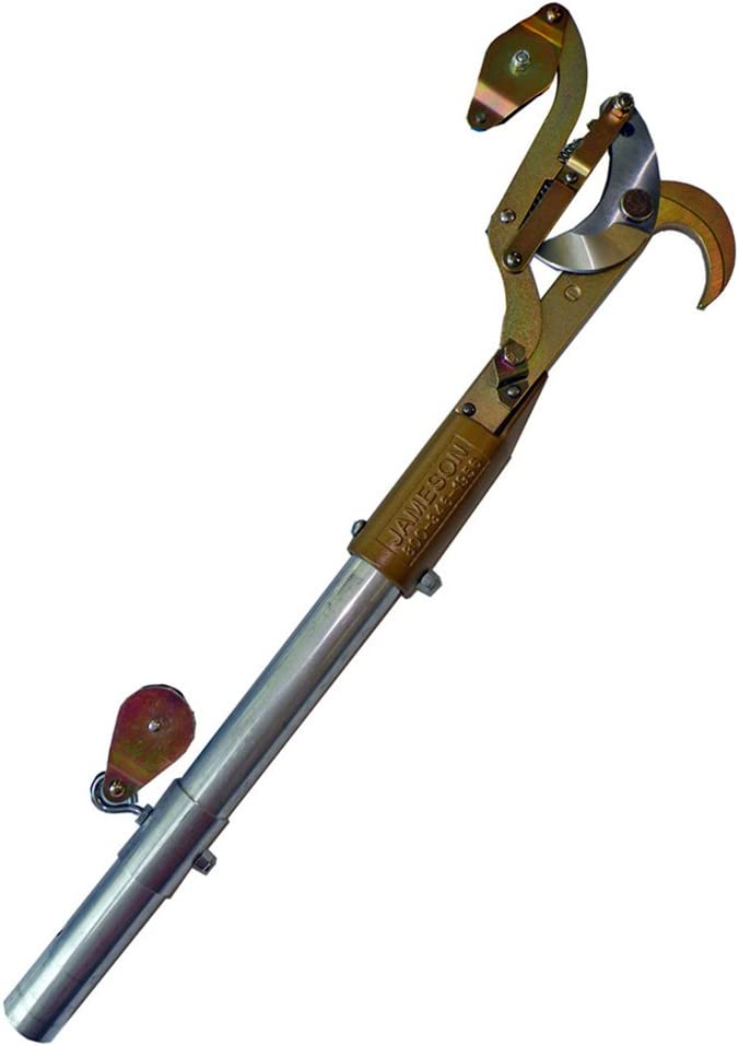 FG-Series Manual Pole Saw and Tree Pruner with Two 6-Foot Fiberglass Poles