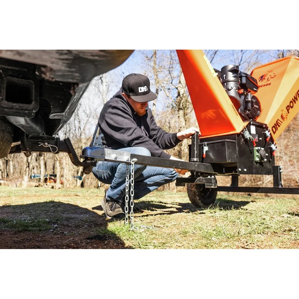 Detail K2 OPC506E 6 in. Cyclonic Chipper Shredder with Electric Start