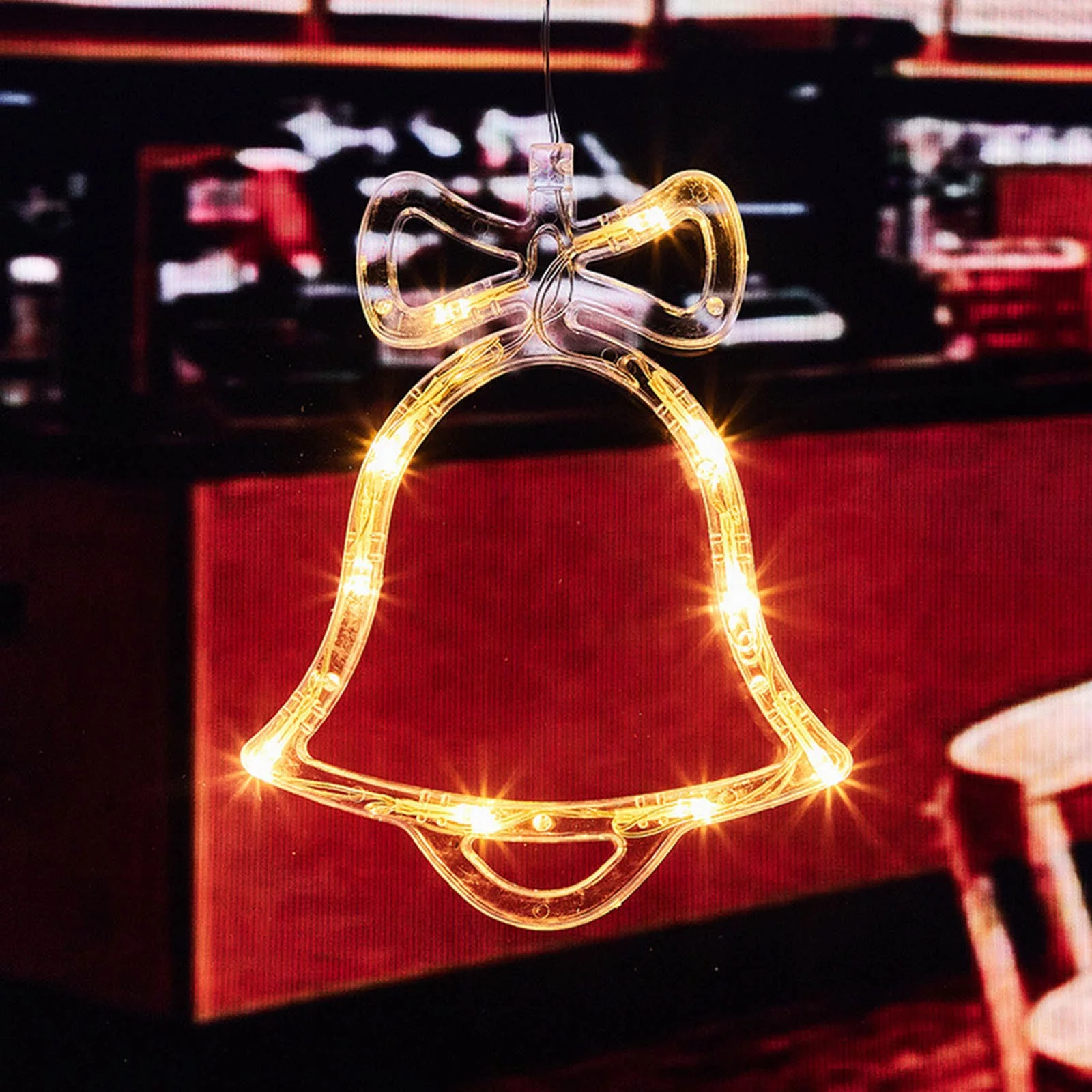 Spring Sale 2024 Hanging Lamp Home Decoration With Lighted LED Sucker Lights For Christmas Tree Fireplace Window Indoor And Outdoor Decoration