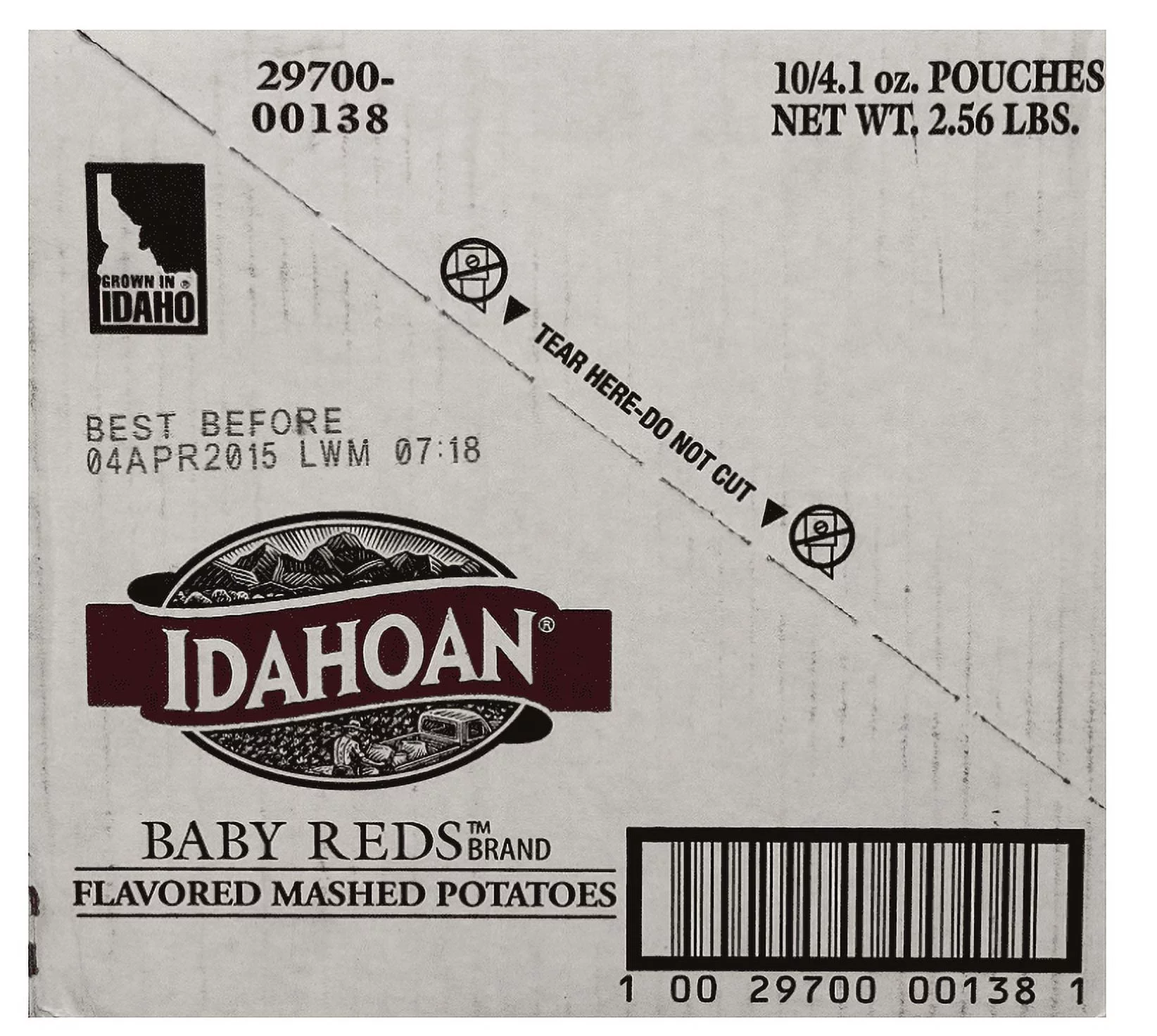 Idahoan Instant Mashed Potatoes, 4.09 Ounce (Pack of 10)