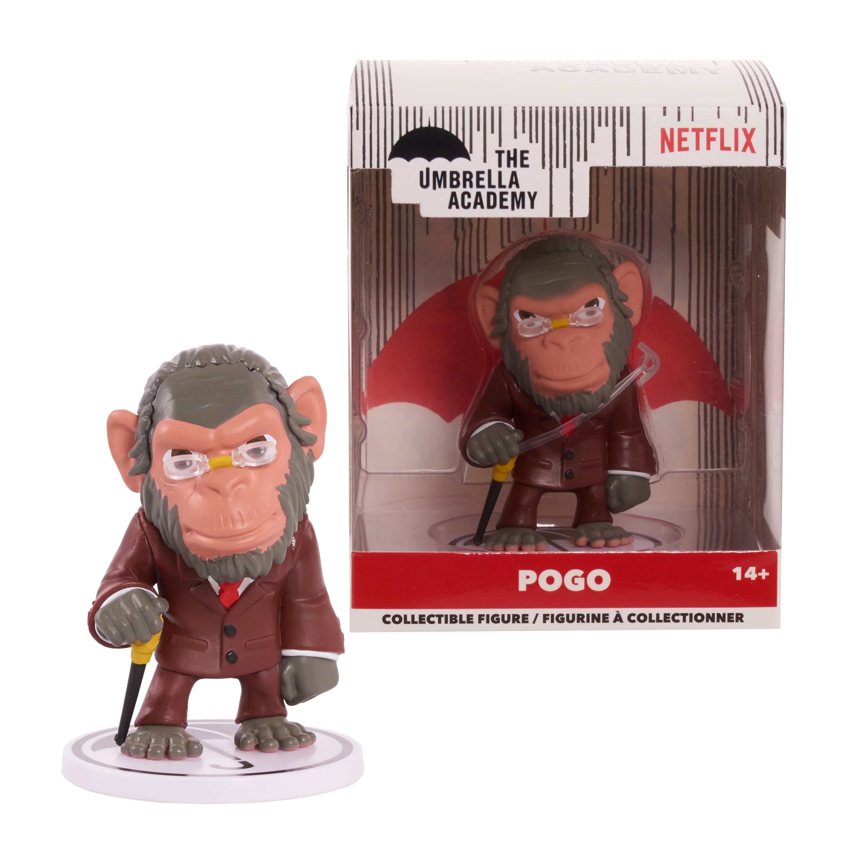 The Umbrella Academy 2.5” Stylized Collectible Figure– Pogo,  Kids Toys for Ages 14 Up, Gifts and Presents