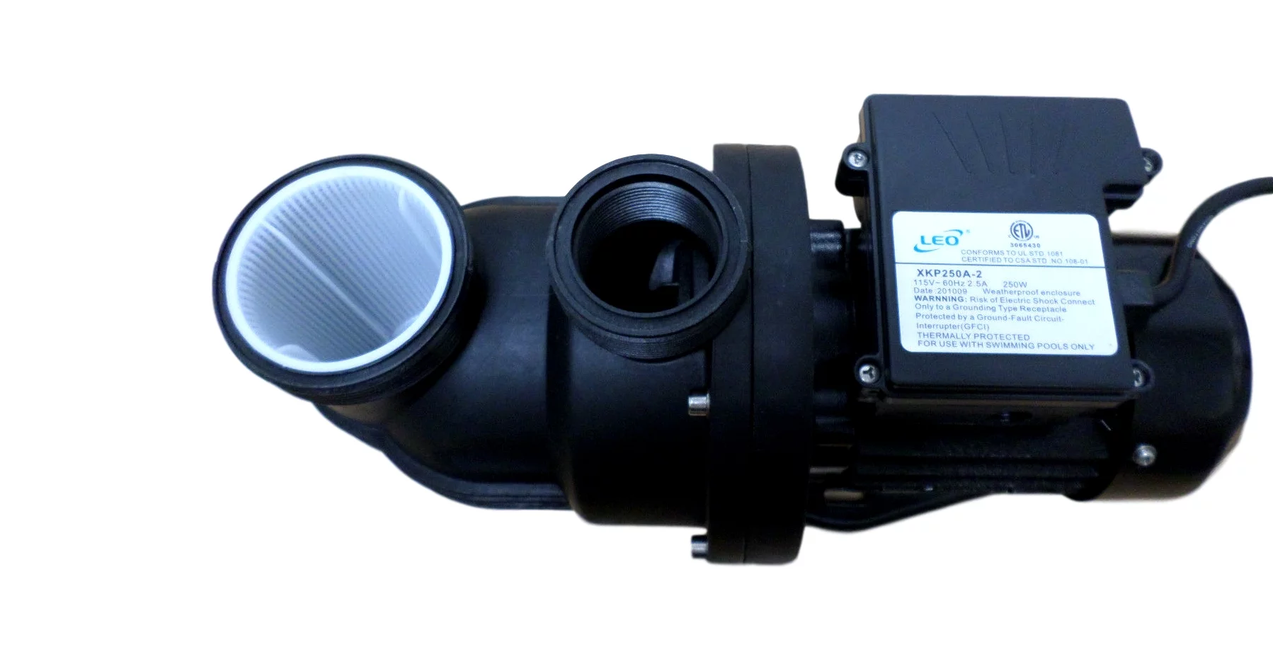 Spa, Bath & Fountain Centrifungal Pump .3HP 1/3HP 115V 250W 120V 60Hz 2.5Amps