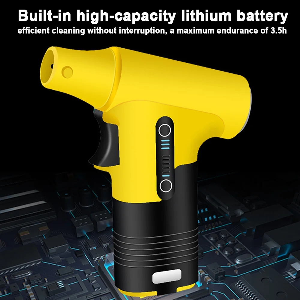 Electric portable  blower,Air Tool With Tool With Type-c 100 000rpm Turbofan Handheld Motor Fan 000rpm Turbofan Turbofan Blower Compressed Air Tool Motor Fan 100