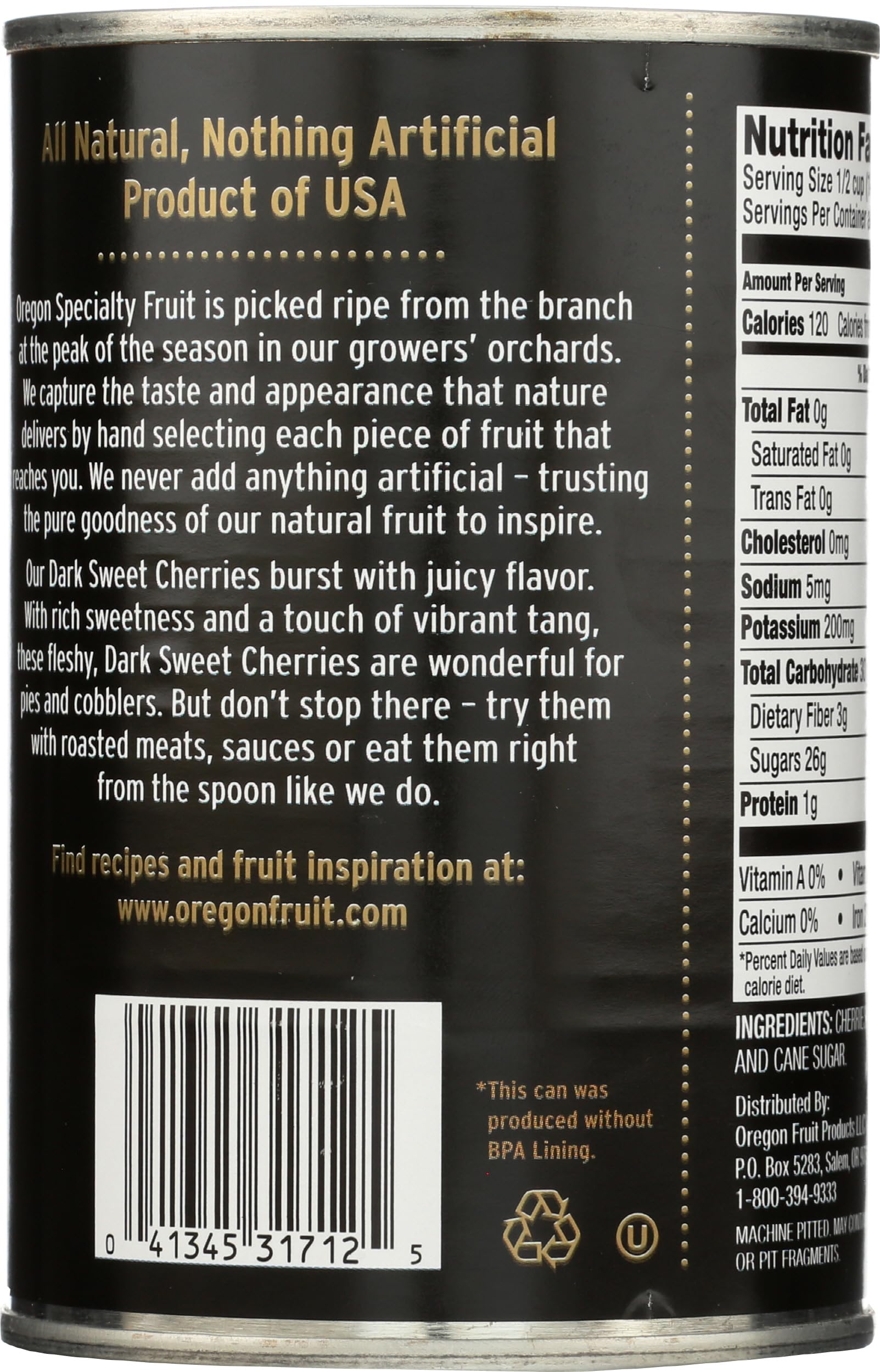 Oregon Cherry Bing, 15 oz