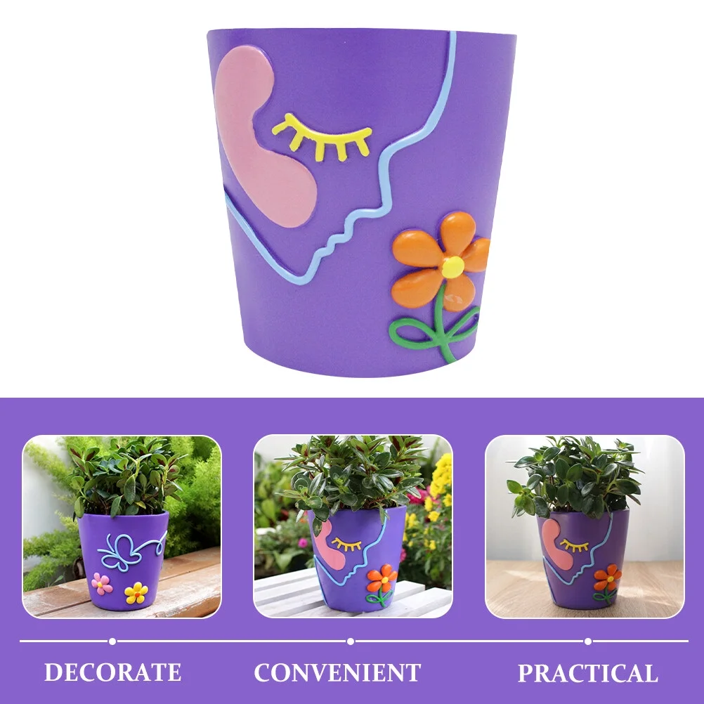 Jibingyi Resin Cactus Planter Succulent Planter Novelty Planter Resin Plant Pot Plant Container