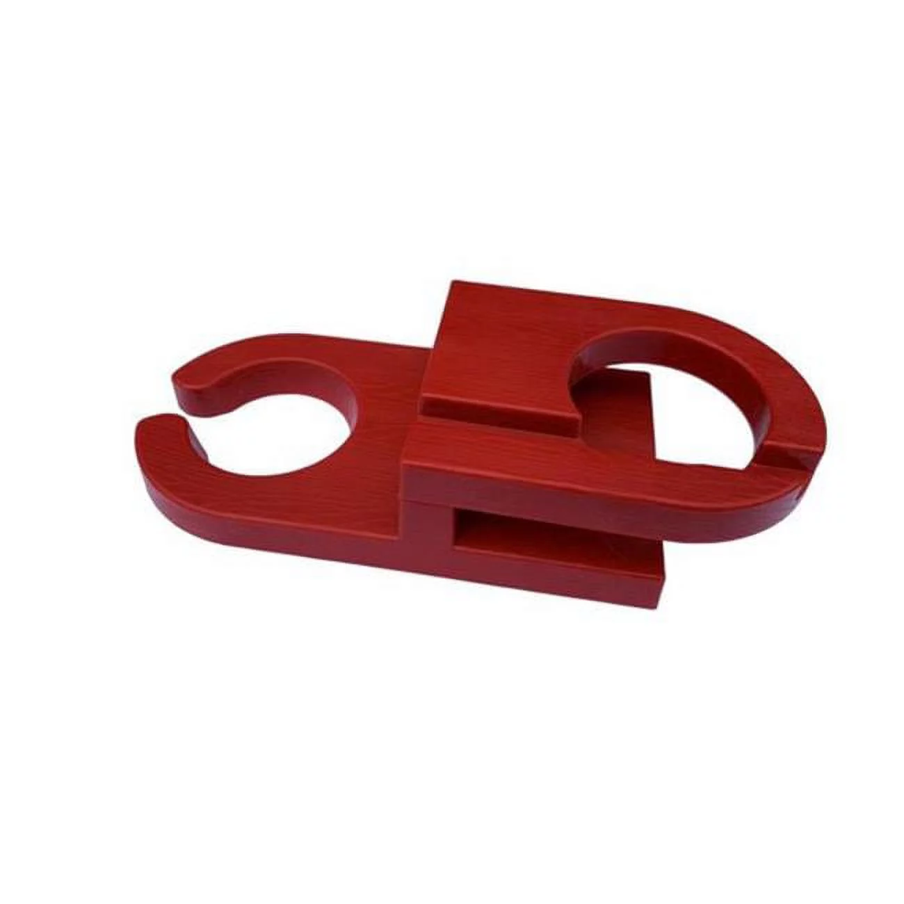 Double Sided Adirondack Chair Wine & Cup Holder, Red