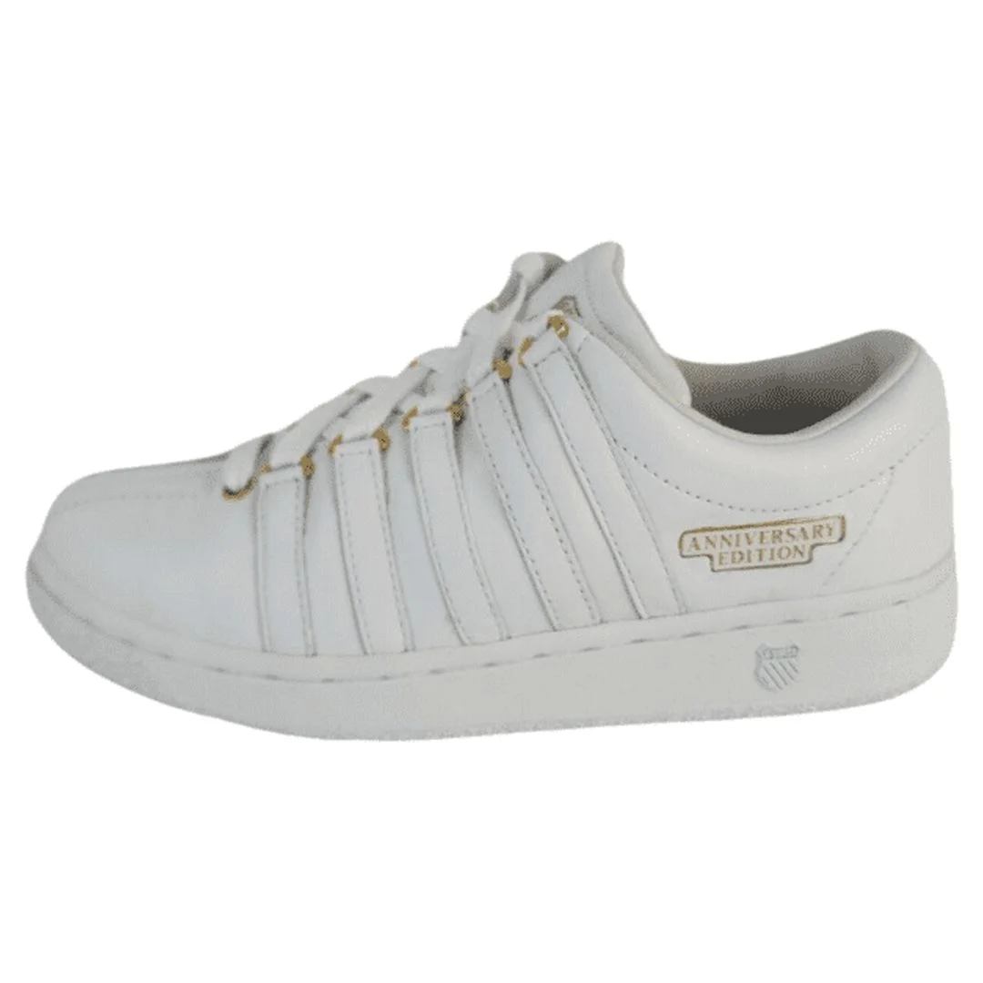 K-Swiss Classic Anniversary Edition 91304194 Womens Shoes White Size 7.5