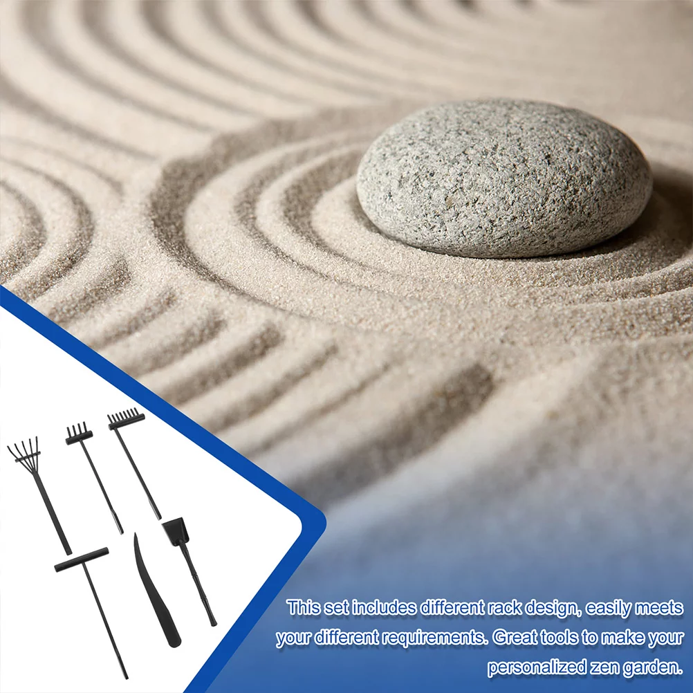 1 Set Zen Garden Rake Set Sand Table Rake Set Decorative Rake Decor Zen Garden Supplies