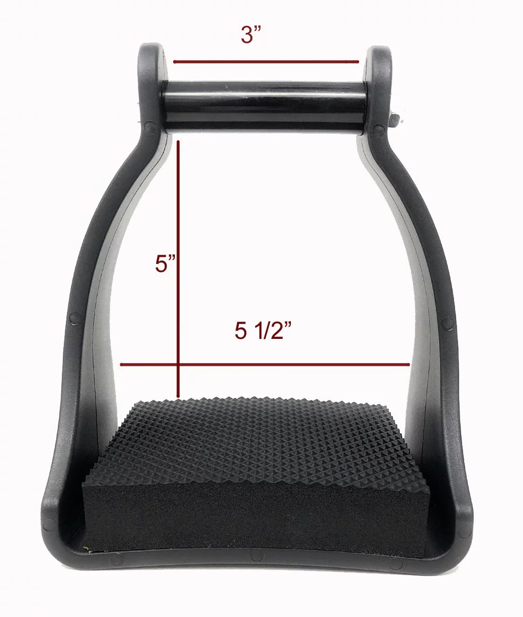 AJ Tack Polymer Trail Stirrups 3