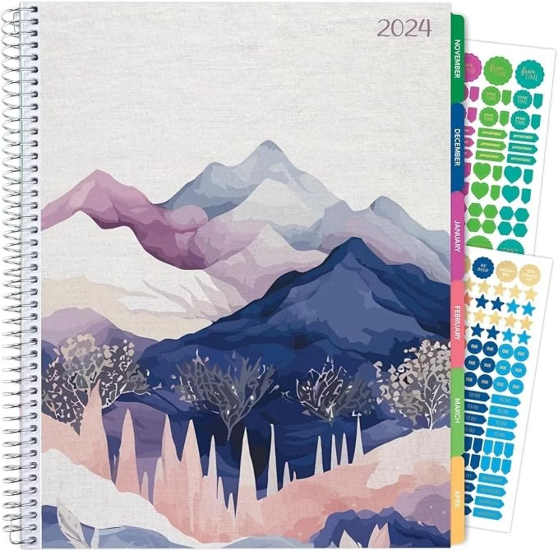 2024 Laminated Cover Fashion Planner - 8.5