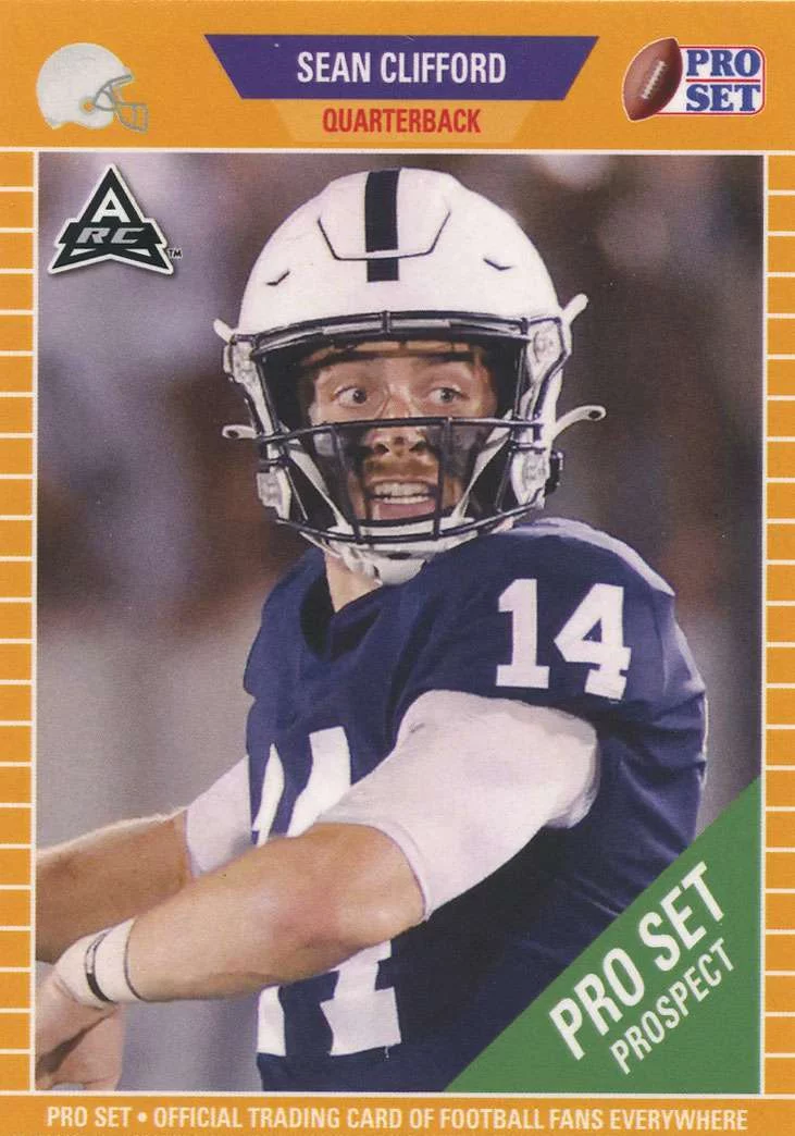 Leaf 2021 Pro Set Prospect Football Sean Clifford Trading Card