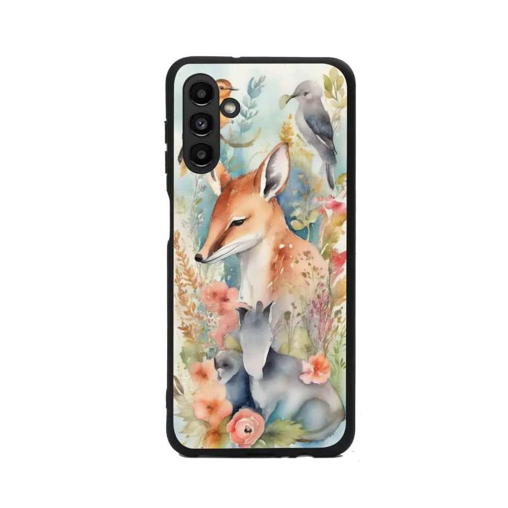 Whimsical-watercolor-animals-7 phone case for Samsung Galaxy A13 5G for Women Men Gifts,Soft silicone Style Shockproof - Whimsical-watercolor-animals-7 Case for Samsung Galaxy A13 5G