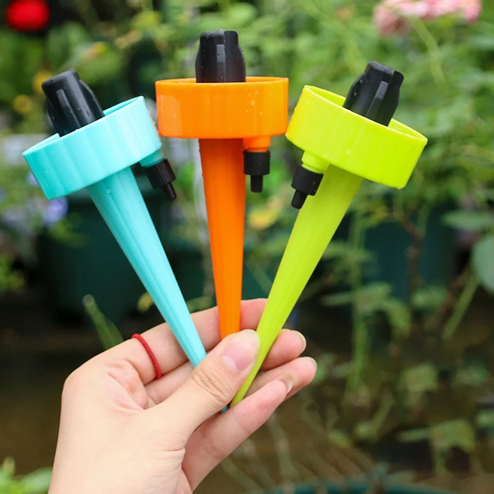Gongxipen 12pcs Automatic Garden Drip Irrigation Self Water Stake with Slow Release Control