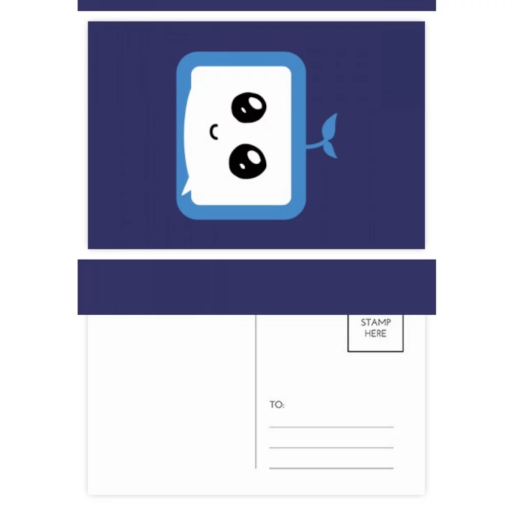 Saplings Sle Small TV Happy Original Postcard Set Birthday Mailing Thanks Greeting Card