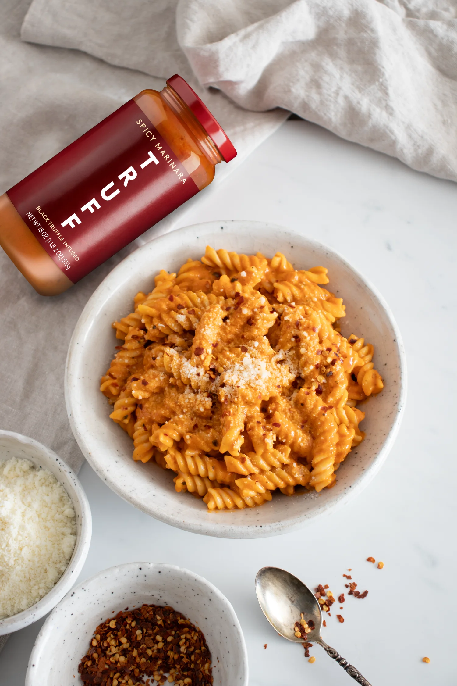 TRUFF Black Truffle Spicy Marinara Pasta Sauce