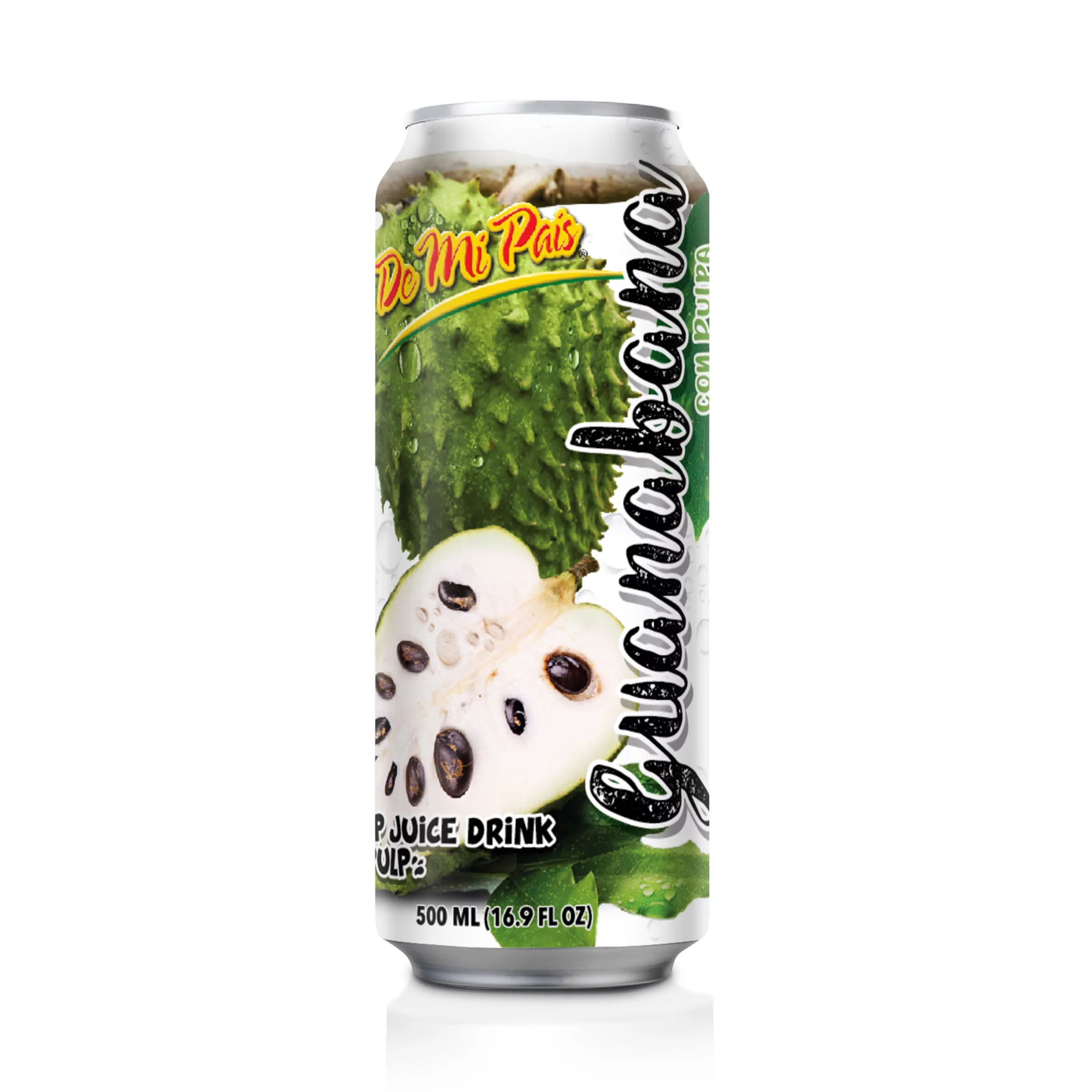De Mi Pais Canned Soursop Fruit Juice 12-Pack