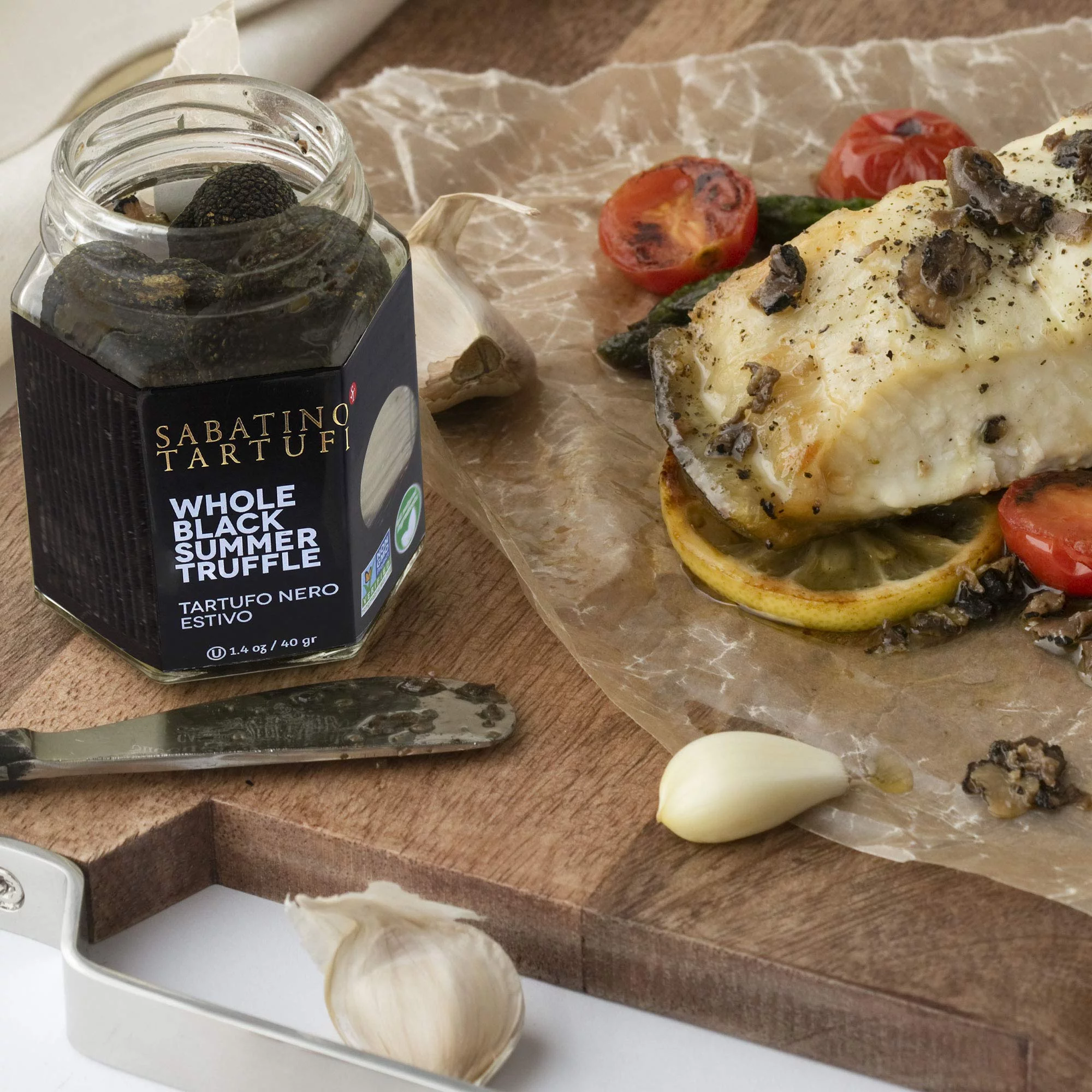 Sabatino Pronto Sabatino Tartufi, Whole Black Summer Truffle - Case Of 6 - 1.4 Oz