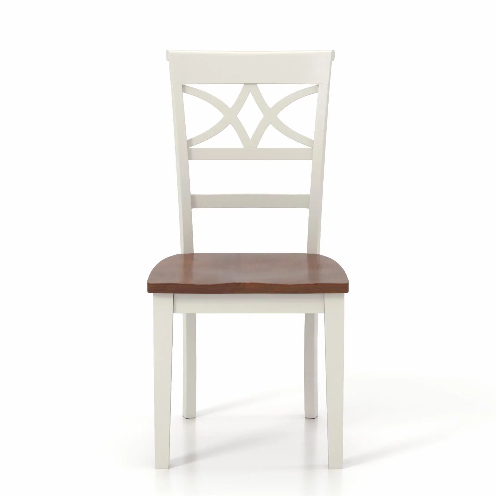 Furniture of America Seaberg Country 2 Tone Chair - Set of 2