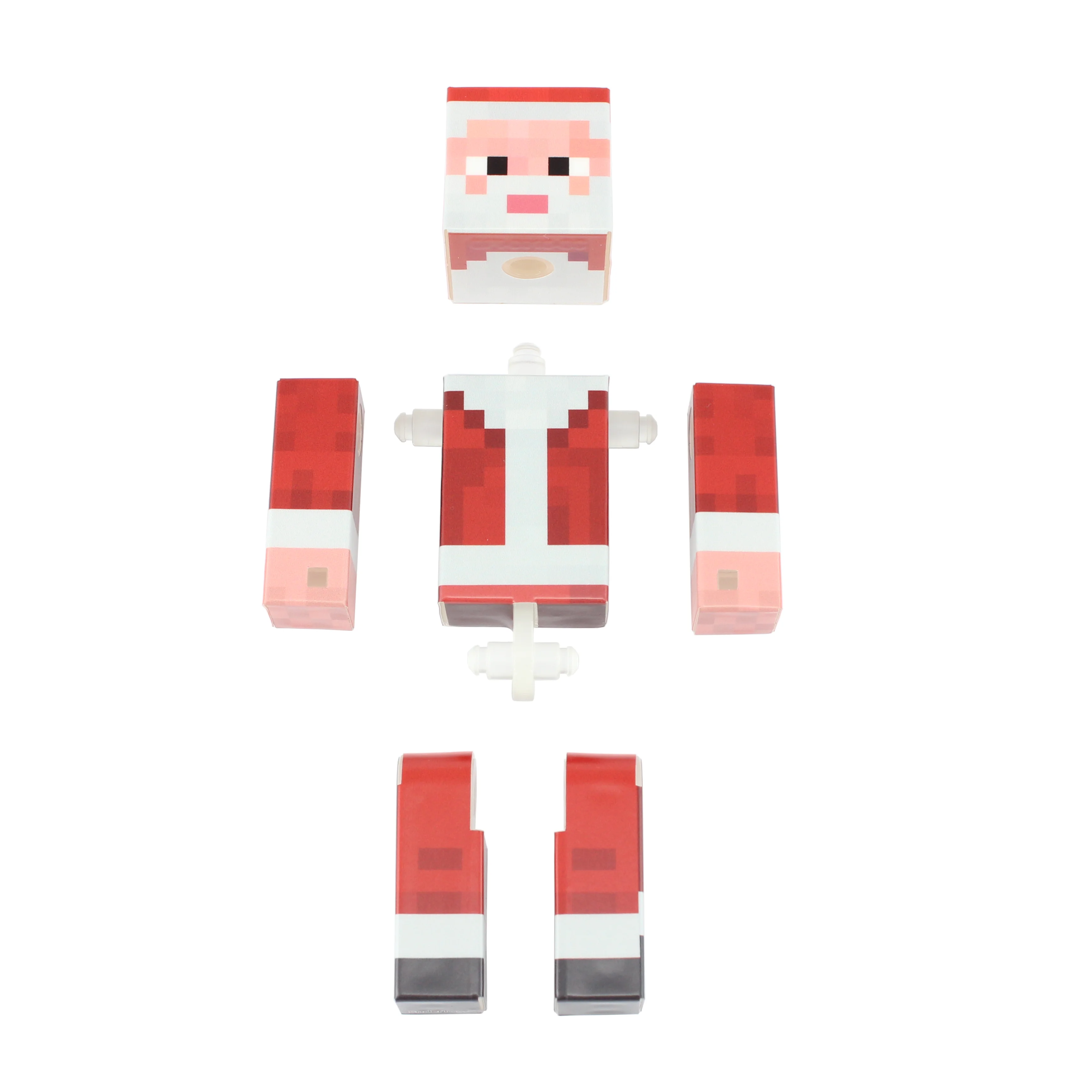 Santa Claus Action Figure Toy, 4 Inch Custom Series Figurines by EnderToys
