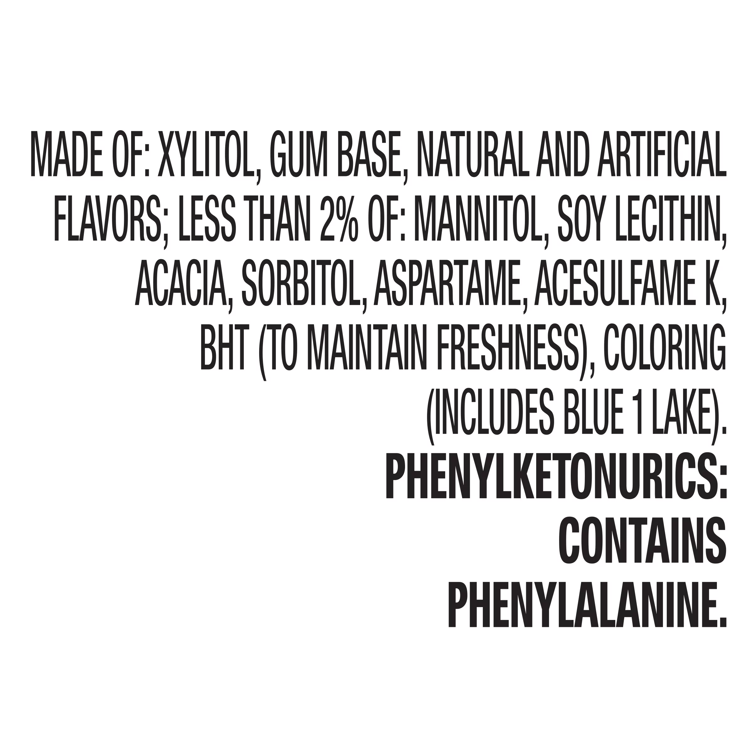 EXTRA Refreshers Mint Mix Gum, 3.21-Ounce 40-Piece Bottle (Pack of 6)