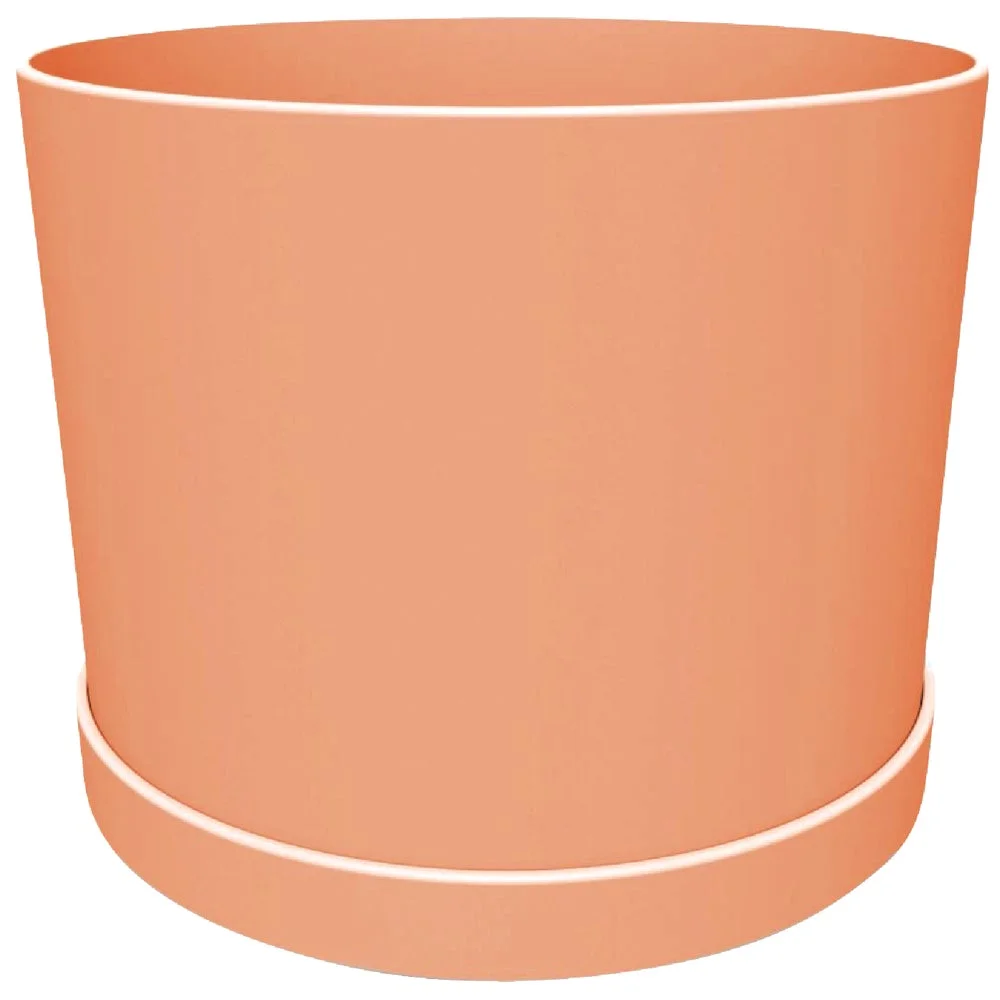1PACK Bloem Mathers Collection 6 In. Muted Terra Cotta Plastic Planter