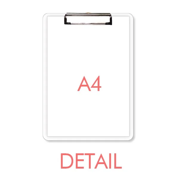 Single Married Gymnasium Choice Clipboard Folder Writing Pad Backing Plate A4