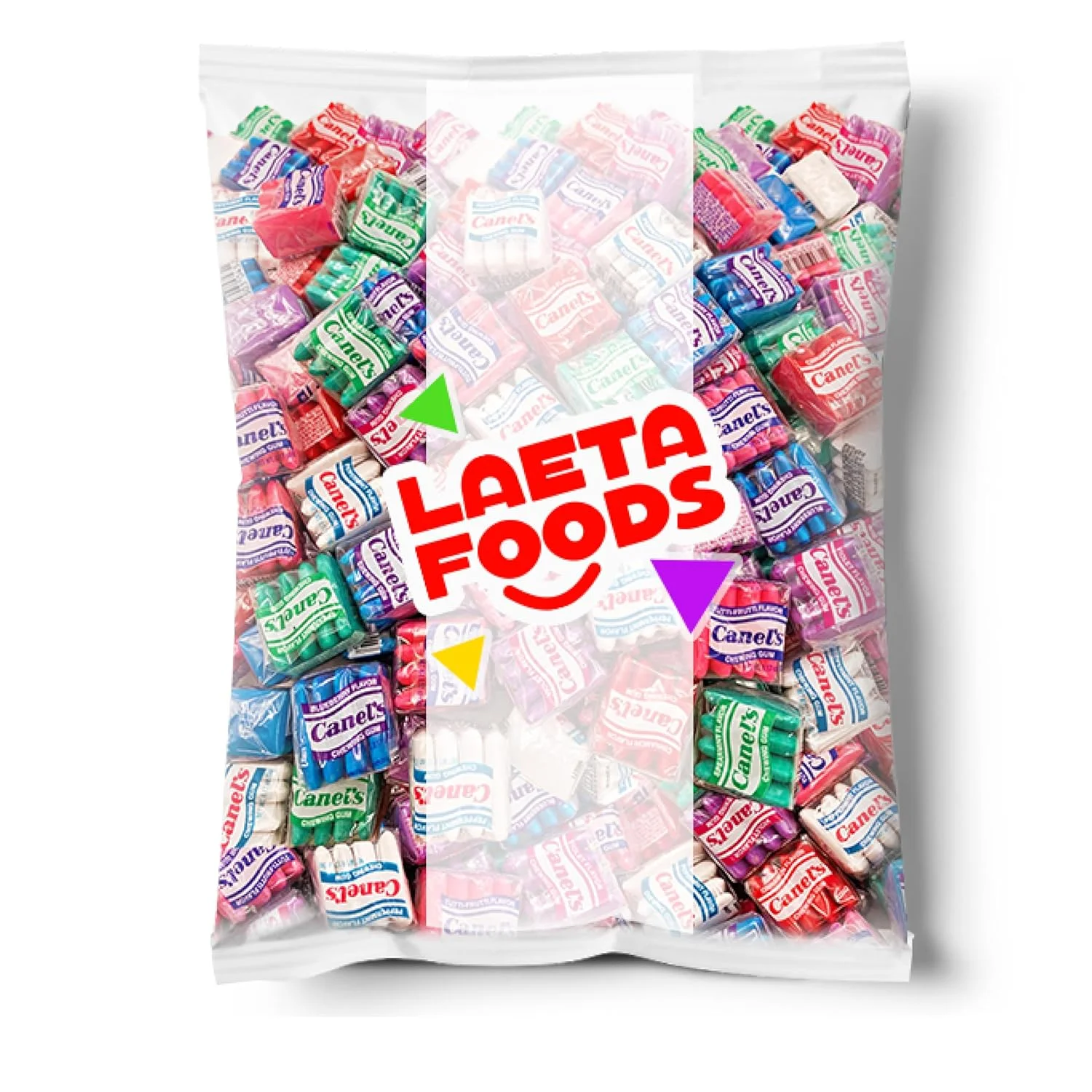 Canel's Original Chewing Gum Assorted Flavors - 1 Pound Bag - Approx. 90 Count