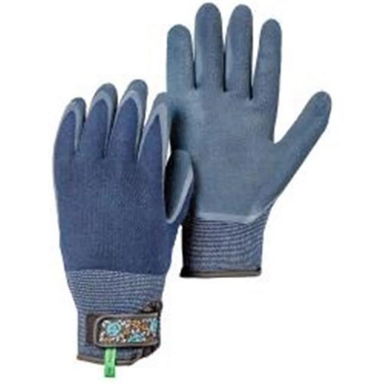 Garden Bamboo Glove, Blue - Small - Size 6