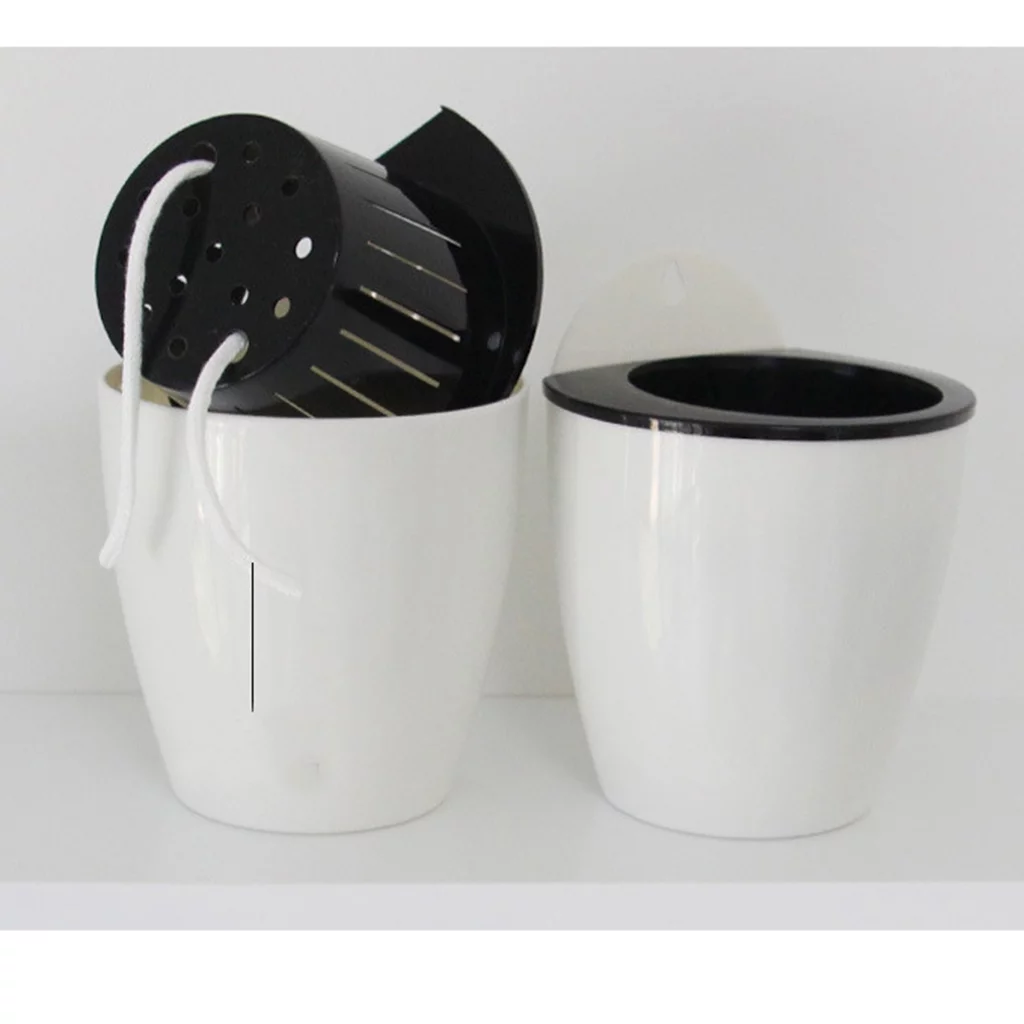 -watering Planters Wall Floating Flower Pots Home Garden Office