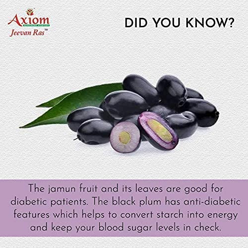 Axiom Karela Jamun Juice 500ml + Giloye Tablets