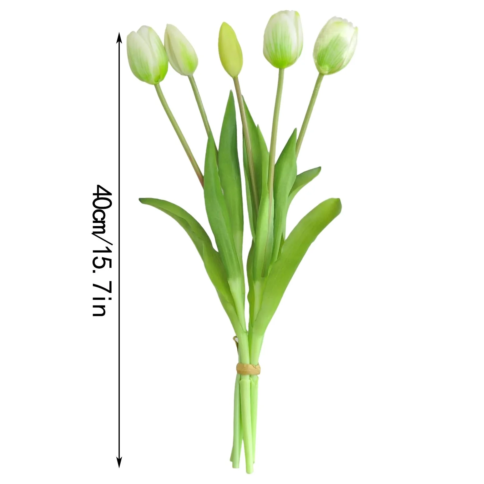 NLLSHGJ Artificial Flowers Man Made Tuli P Flower Feel Tuli P Mrtificial Flower Man Made Flower Bundle Dining Table Layout