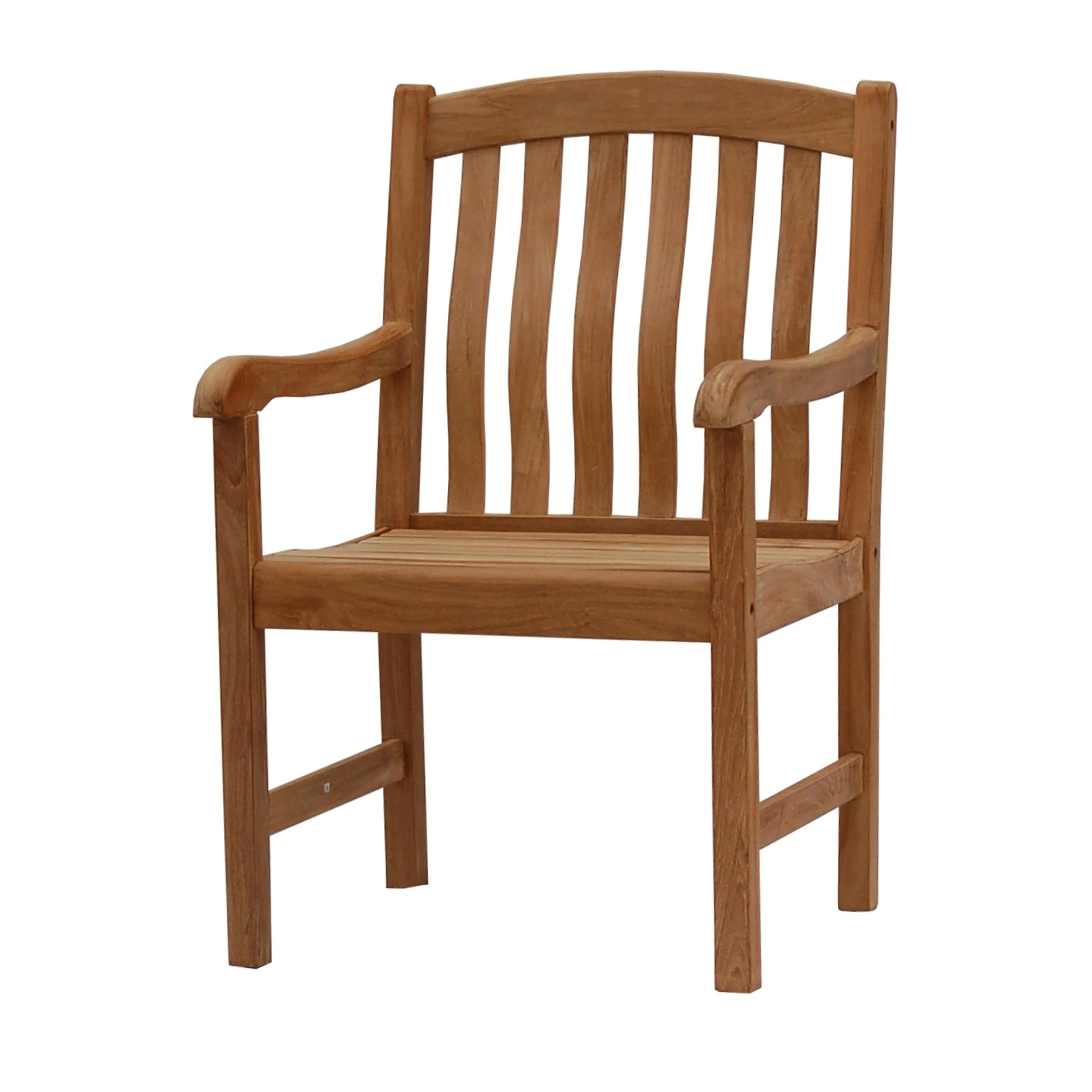Cambridge-Casual AMZ-120111T Arie Teak Dining Chair, Natural