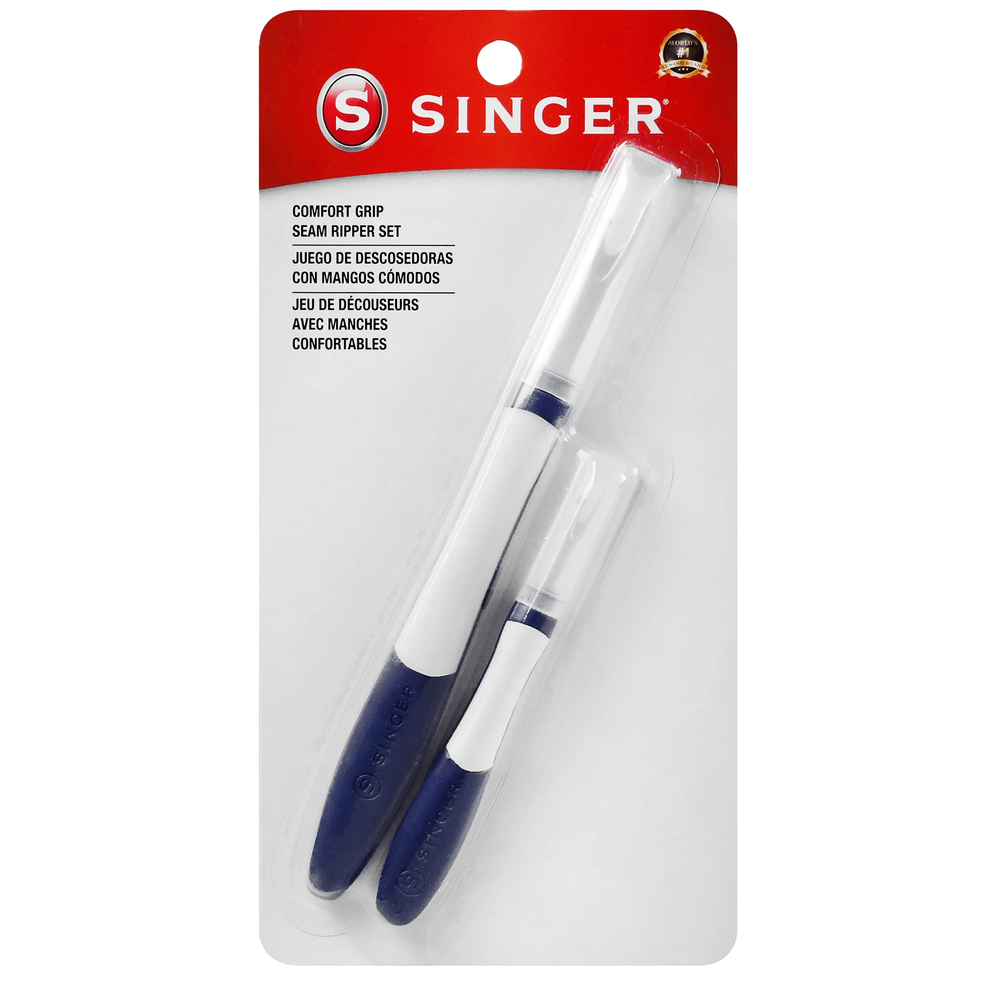 SINGER Comfort Grip Seam Ripper Set, 2 Piece