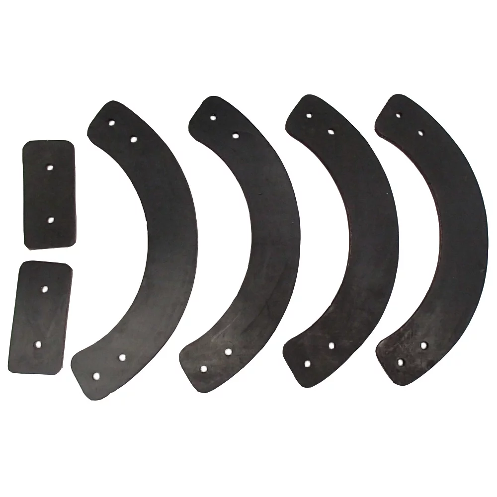 6pcs Aftermarket Snow Blower Paddle Set Fits MTD Troybilt Yard Machines Fits Ryobi Replaces 953-04472