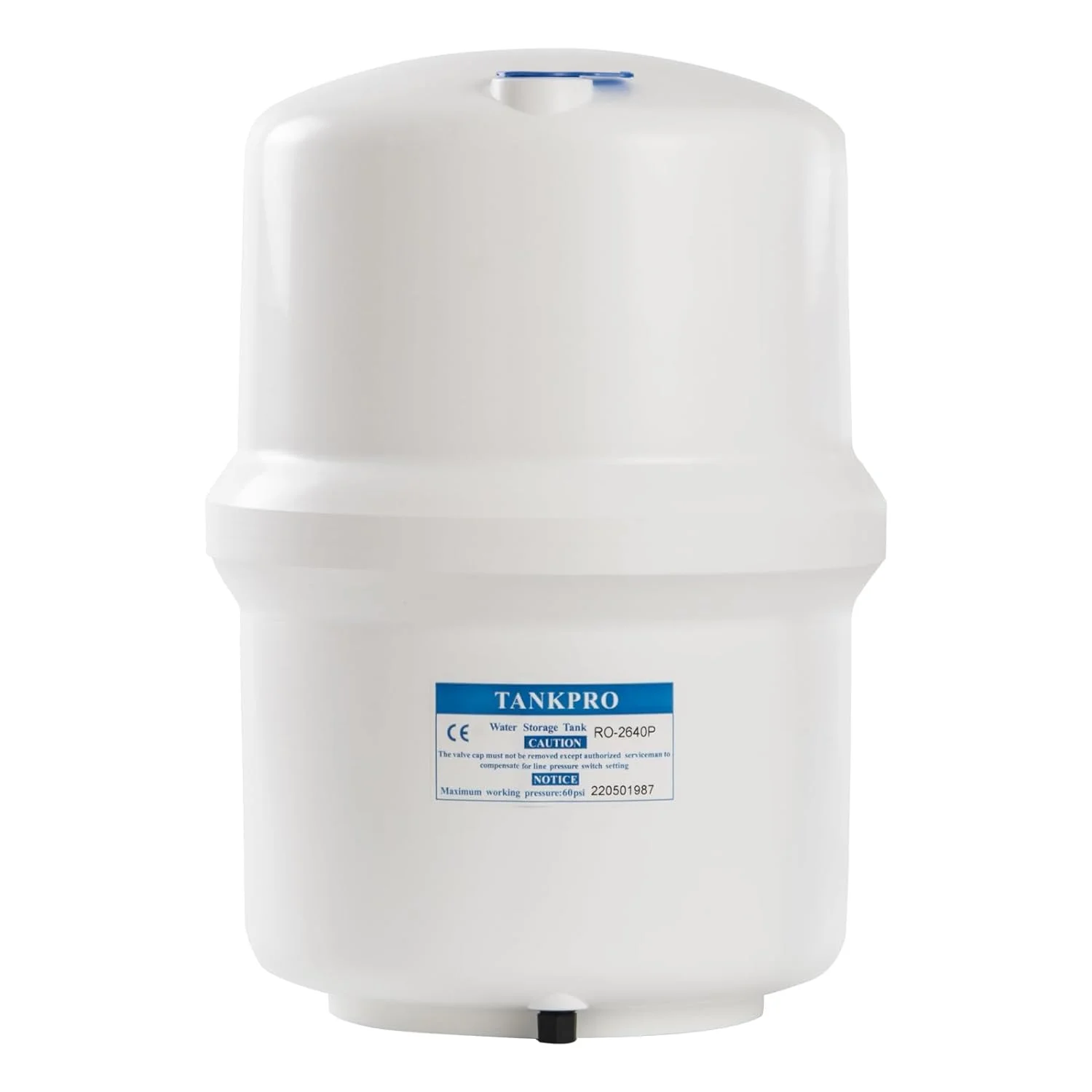 4.0 Gallon RO Water Storage Tank for Reverse Osmosis Systems -NSF Certificated