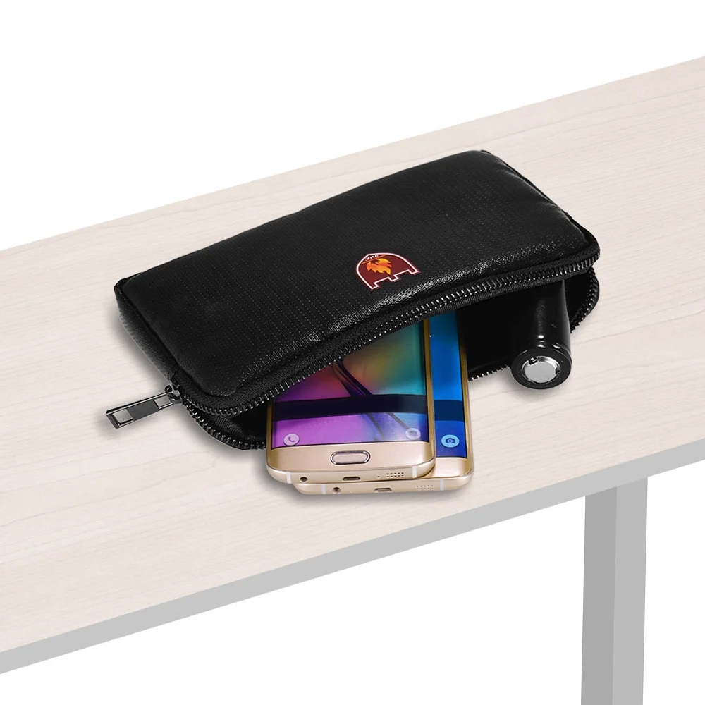 Tomshoo Portable Fireproof Bag, Waterproof Carrying Box for Electronic Products & Mobile Phones