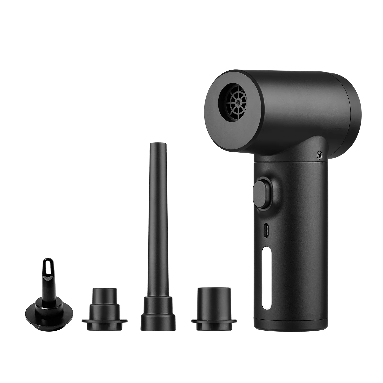 Powerful Dust Blower & Inflatable Air Pump Cordless 2 in 1 Cleaning Tool with LED Light