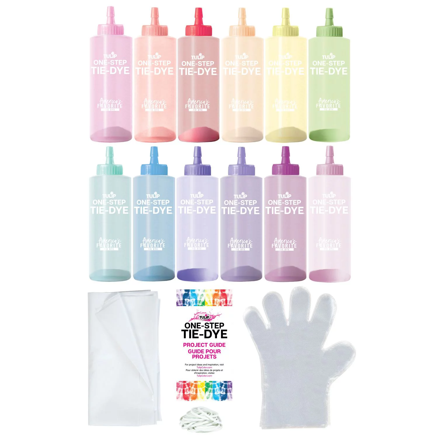 Tulip Pastel Party 12-Color Tie-Dye Kit