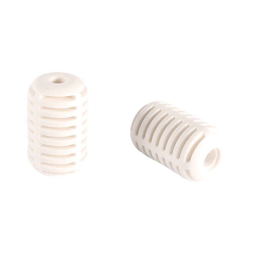 40 Pcs Plastic Weight Hammer Hanging Nozzles Sprinkler Counterweight White Heavy Hammer Garden Drip Irrigation Fittings