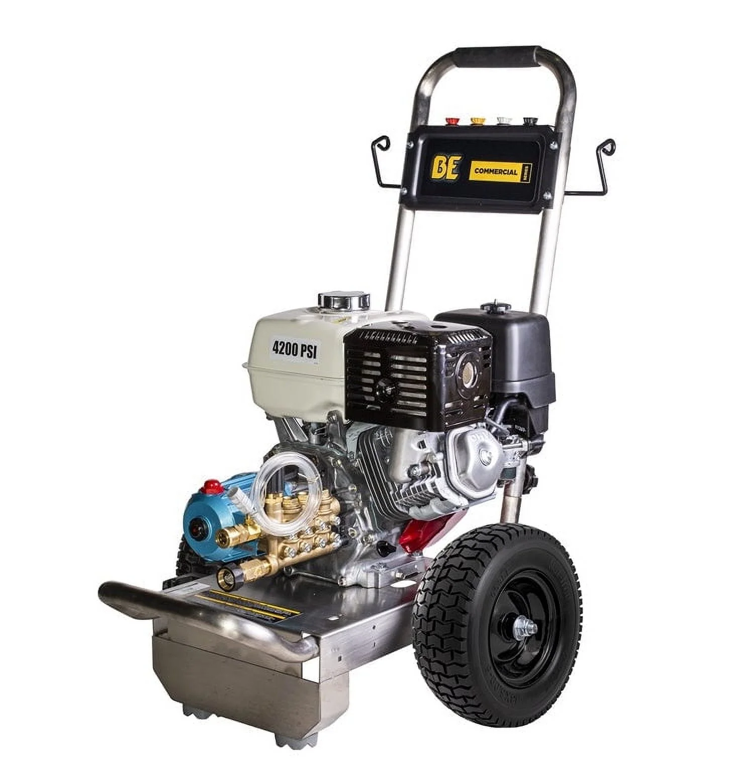 BE Power 4200 PSI  3.9 GPM Gas Pressure Washer with Honda GX390 Engine and CAT Triplex Pump